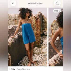 Free People Adalee Romper - size Small